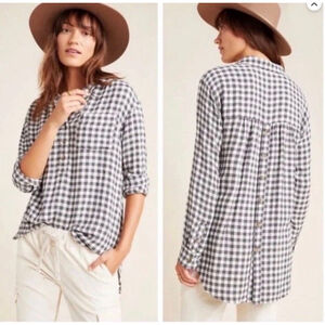 By Anthropologie Isadora Button back tunic size XS fits medium